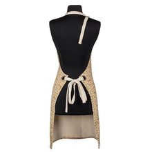 Load image into Gallery viewer, Daisy floral cotton apron with adjustable ties and front pocket