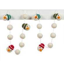 Load image into Gallery viewer, Frosty Pompom Garland