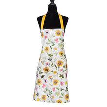 Load image into Gallery viewer, Sunflowers & Bees Apron
