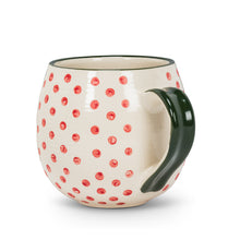 Load image into Gallery viewer, Dotted Red Ball Mug