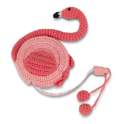 Palm-pink flamingo retractable 60