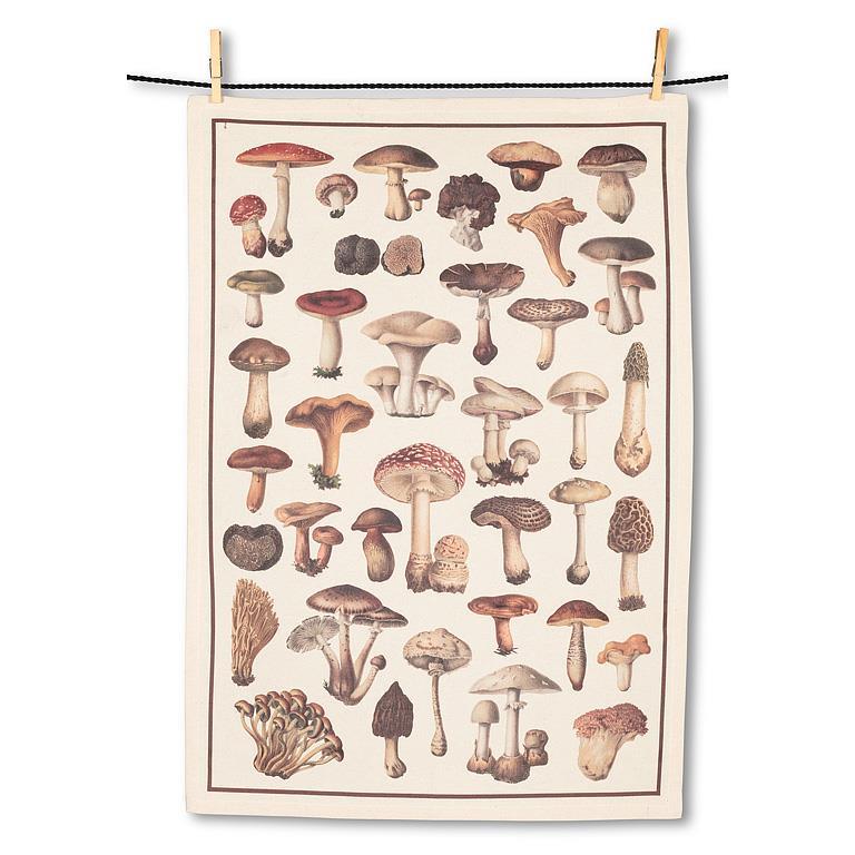 Artisan Mushroom Kitchen Towel