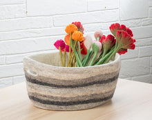 Load image into Gallery viewer, Whimsical Stripes Basket
